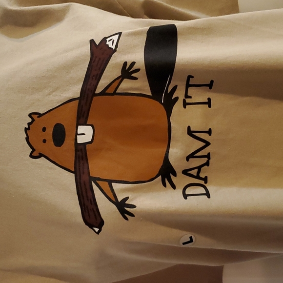 Alstyle Tops - NWT Fun Alstyle Dam It Tshirt